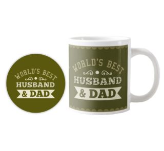 Worlds Best Husband and Dad Mug