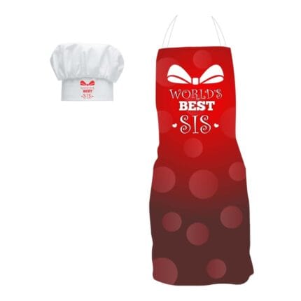 World's Best Sis Apron