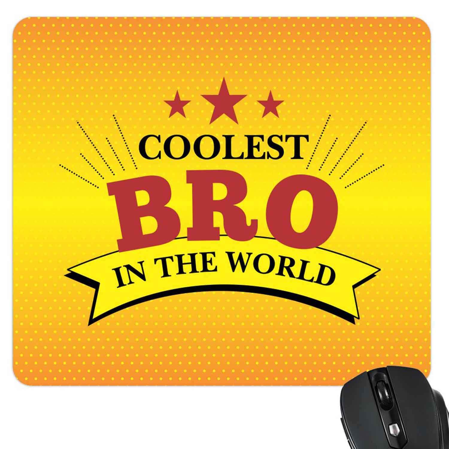Worlds Coolest Bro mousepad-2