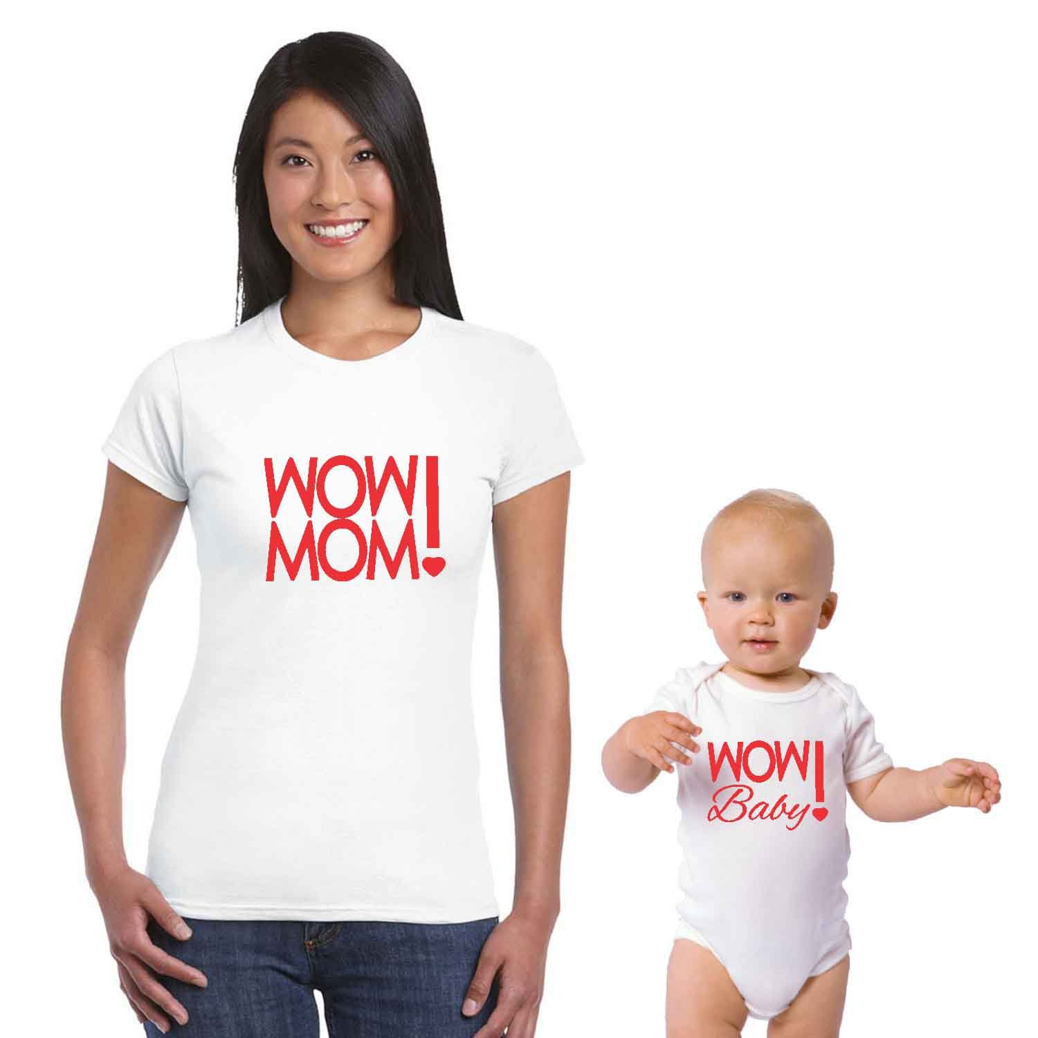 t shirt mom and baby