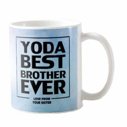 Star Wars Yoda Best Brother Ever Mug - Image 2