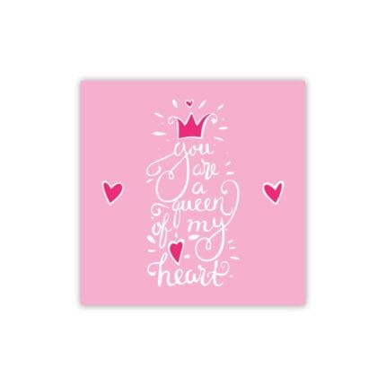 Personalized You Are Queen of My Heart Mug - Image 3