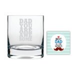 You are Awesome Dad Whiskey Glass