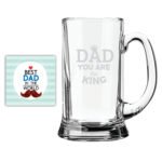 You are King Dad Beer Mug