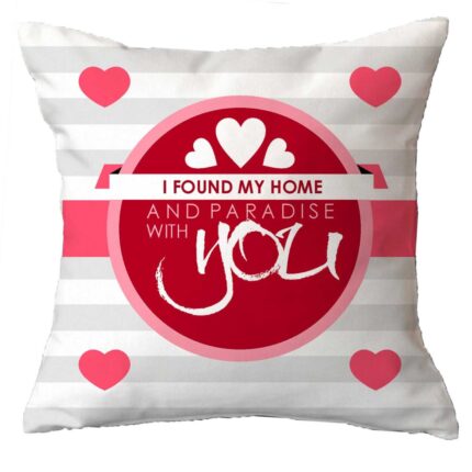 You are My Paradise Cushion Cover