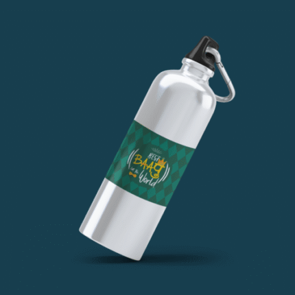 Best Baapu in The World Sipper Water Bottle for Dad Stainless Steel - Gym, Office - Image 3