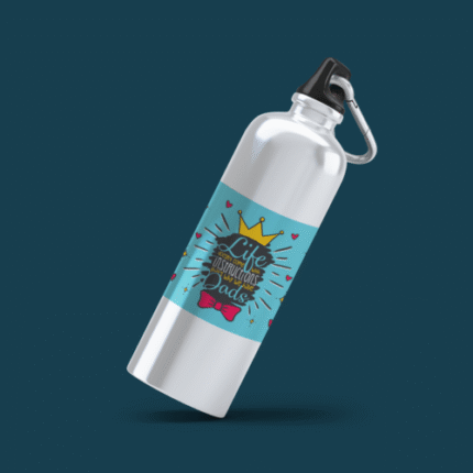 Life Doesnt Come with Instructions But Dad Sipper Water Bottle for Dad Stainless Steel - Gym, Office