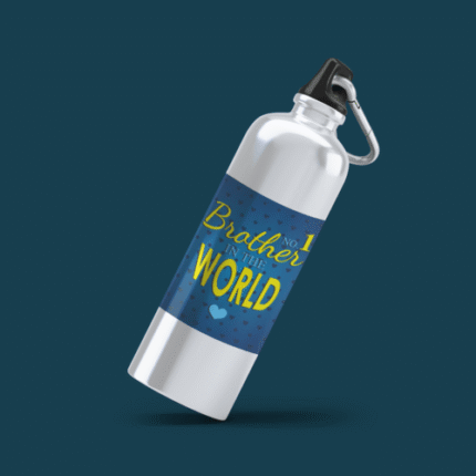 No 1 Brother in The World Sipper Water Bottle