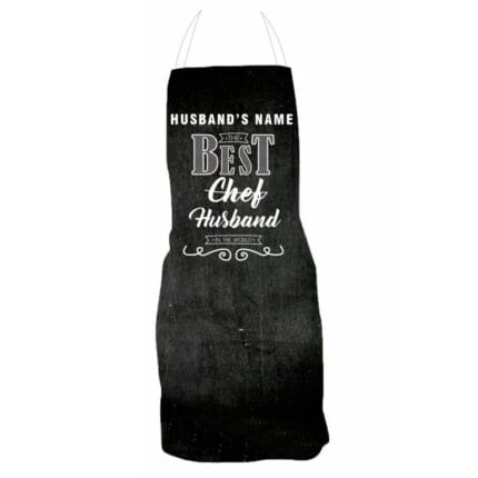 Best Chef Husband In The World Apron - Image 11