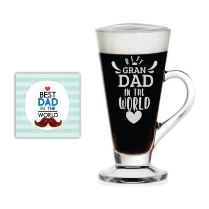 Best Grandad in the World Engraved Tea Mug
