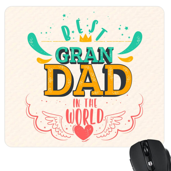 Best Grandad in the World Mousepad