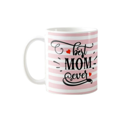 Gifts for Mom, Floral Best Mom Ever Mug - Image 4