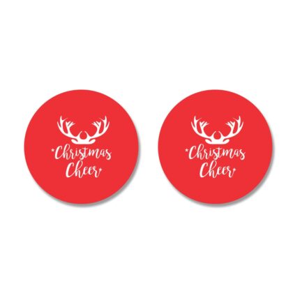 Christmas Cheer Wine Glasses Set of 2 - Image 5