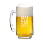 Best Dad World Beer Mug