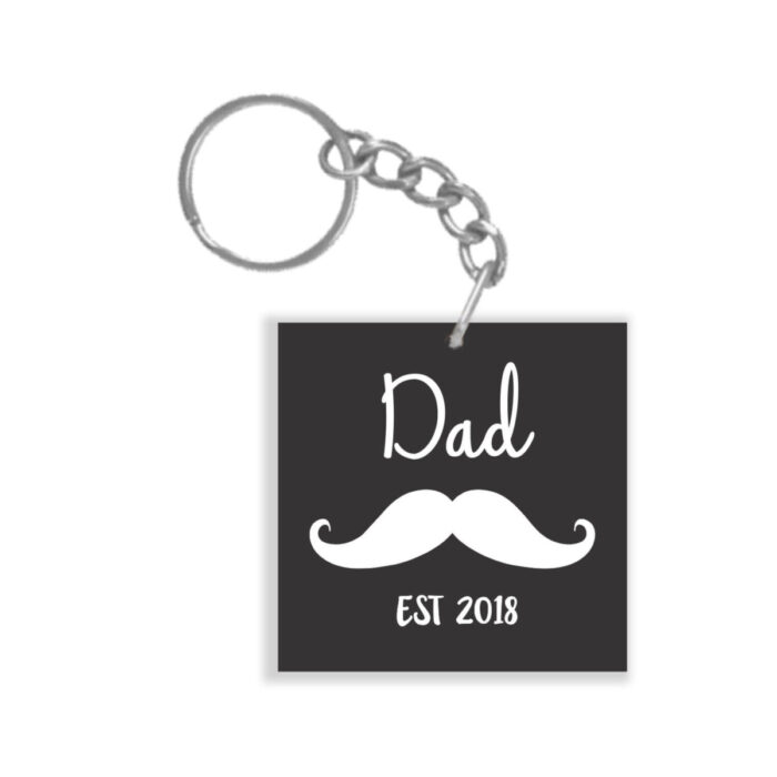 Funky Dad Keychain Keyring