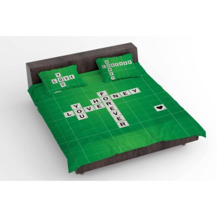 Romantic Scrabble Bedding Set