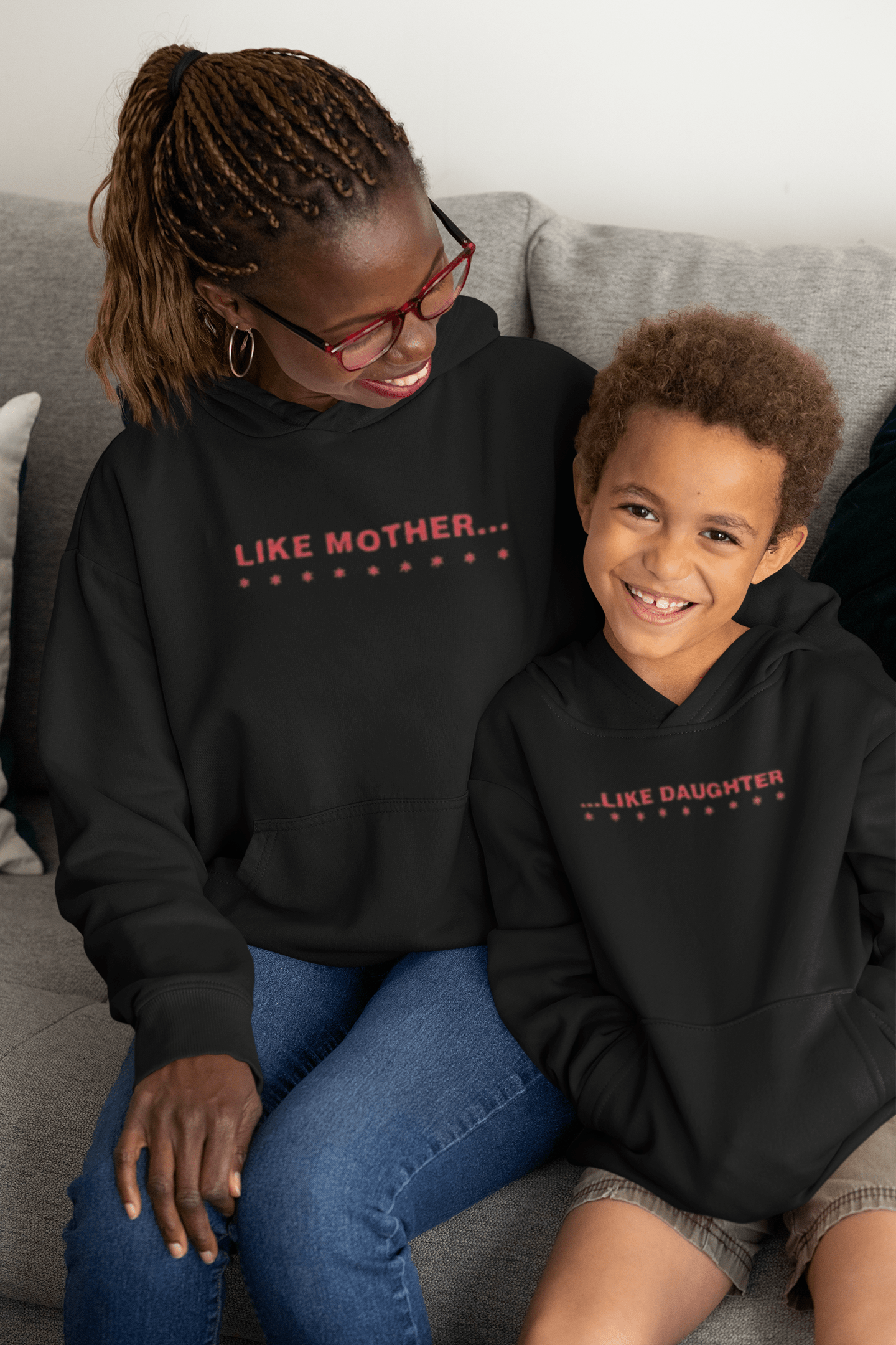 Matching mom hotsell and daughter hoodies