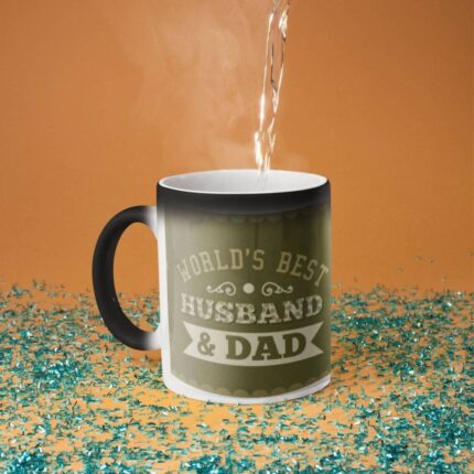 Worlds Best Dad Husband Combo Set of 3 - Mug, Coaster, Keychain - Image 5