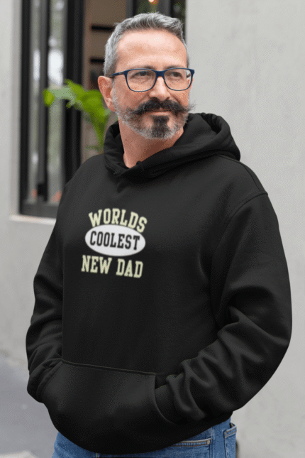Worlds Coolest New Dad Sweatshirt - Image 2
