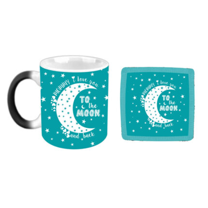 Mommy Love You to The Moon and Back Magic Coffee Mug