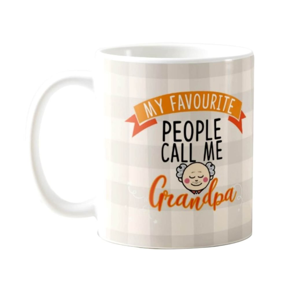 My Favourite People Call me Grandpa Coffee Mug