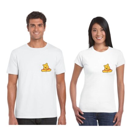 Winnie the Pooh Couple T-shirt - Image 2