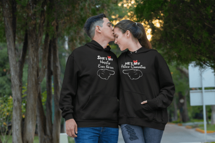 Happily-Ever-After-Couple-sweatshirts-black