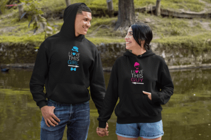 Love this Guy and Girl Couple Sweatshirt - Image 2