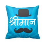 Shrimaan Printed Cushion Cover