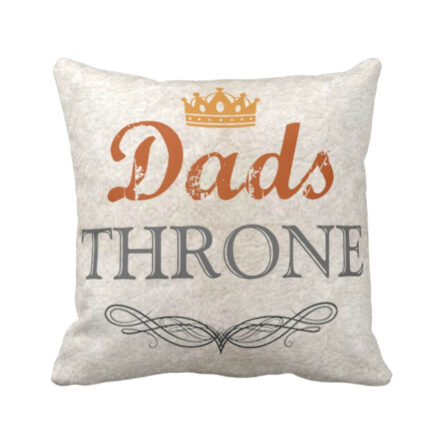 Throne Kind Dad Queen Mom Cushion Cover Set of 2 - Image 2
