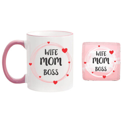 Wife Mom Boss Coffee Mug