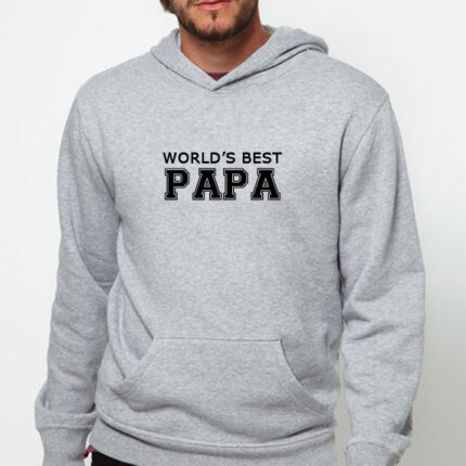 Worlds Best Papa Sweatshirt - Image 4