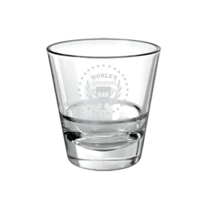 Moustache Awesome Dad Whiskey Glass - Image 14