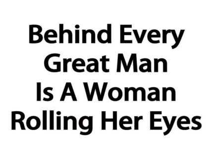 Funny Behind Every Great Man T Shirt - Image 4