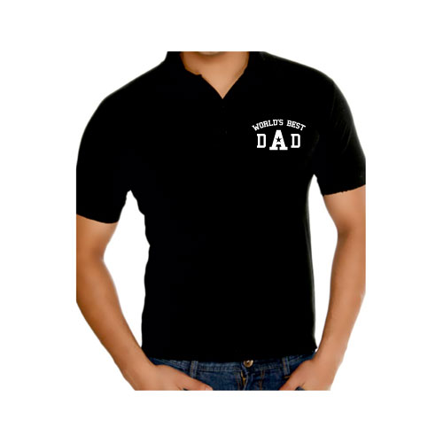 Worlds Best Dad Polo T-shirt