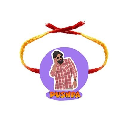 Acrylic Rakhi for Brother Printed Lil Brother|Raskhabandhan