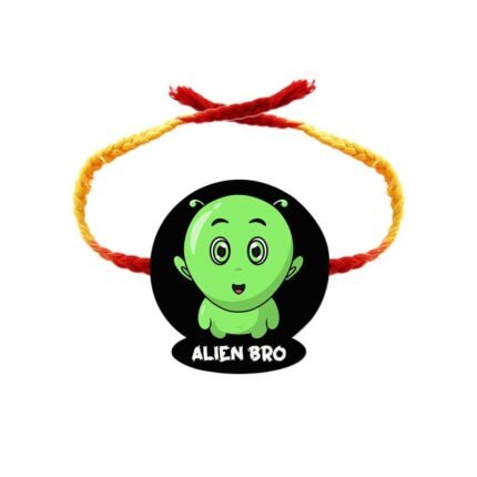 Acrylic Rakhi for Brother Printed Lil Brother|Raskhabandhan