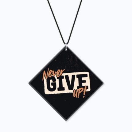 Motivational Gifts Acrylic Car Hanging Accessories Shine Like a Star Printed Interior Decoration