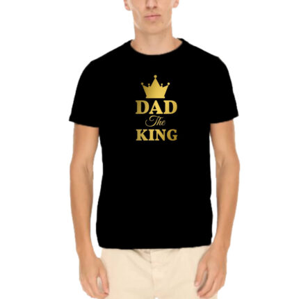 Dad The King Mens T-shirt - Image 2