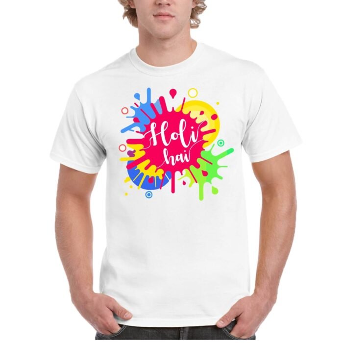 Holi Hai Mens Holi T-shirt