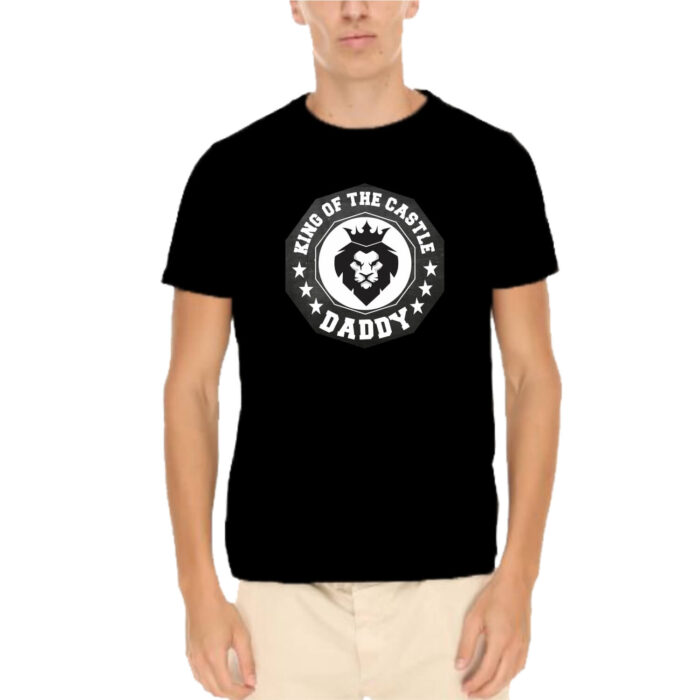 King of the Castle Daddy Mens T-shirt