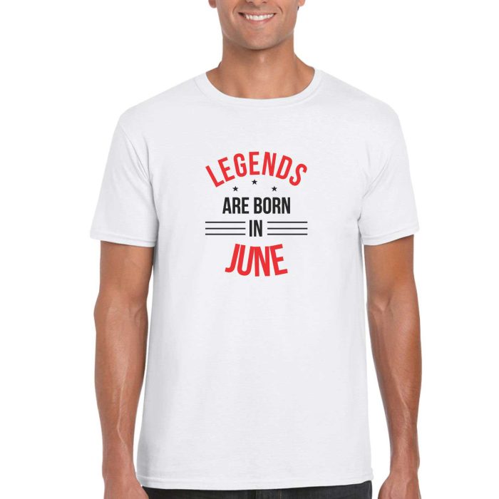 Legends Are Born In June Birthday T-shirt