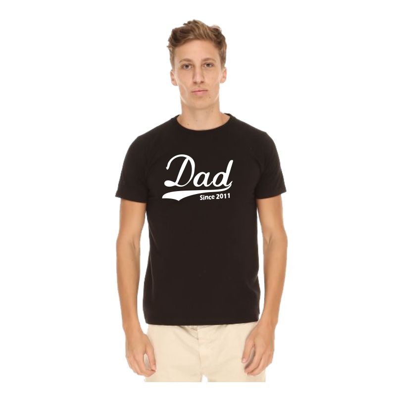 Personalized Dad Since Year T-shirt