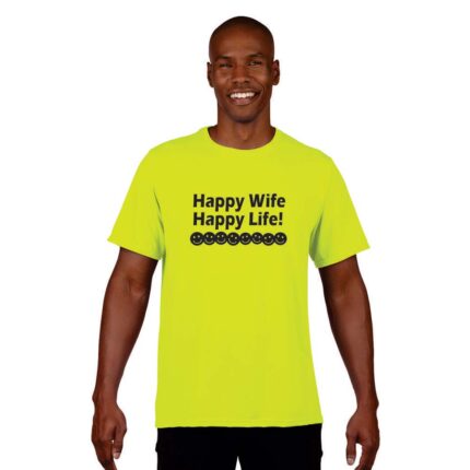 Happy Wife Happy Life T-Shirt - Image 24