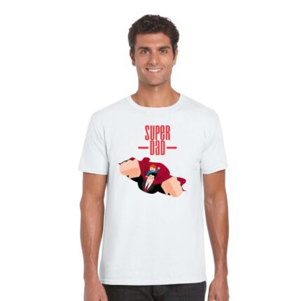 Real Super Dad T-shirt - Image 2