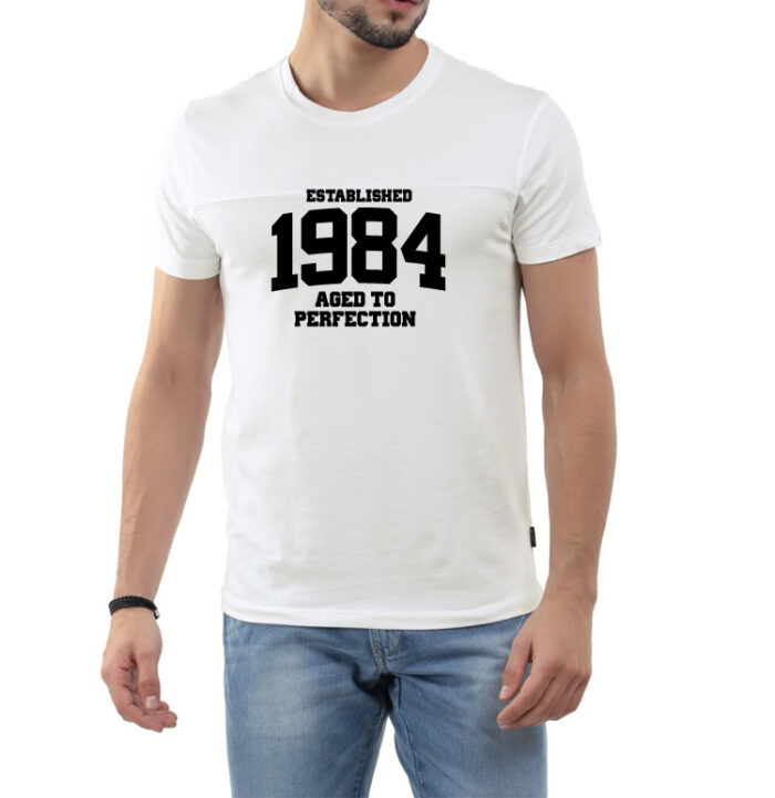 Established Personalized Birthday T shirt