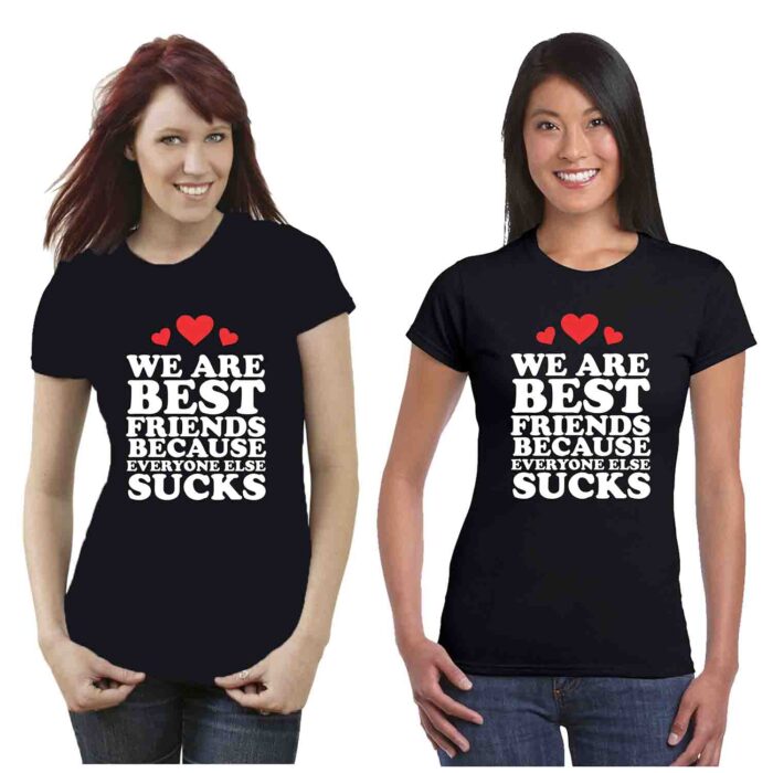 Best friend t shirt for 2 discount