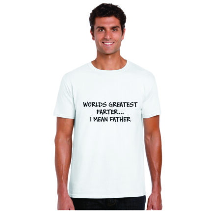 Funny Greatest Farter Dad T-shirt