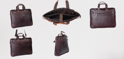 NDM LEATHER SLIM EXECUTIVE BAG