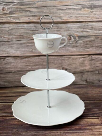 3 Tier GRACE LAYERS CAKE PLATE